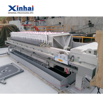 Presse-filtre automatique de membrane de Xinhai pour le groupe minier d&#39;or Introduction